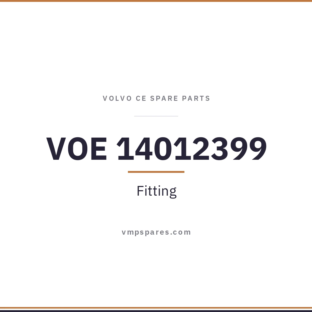 VOE 14012399 – Fitting