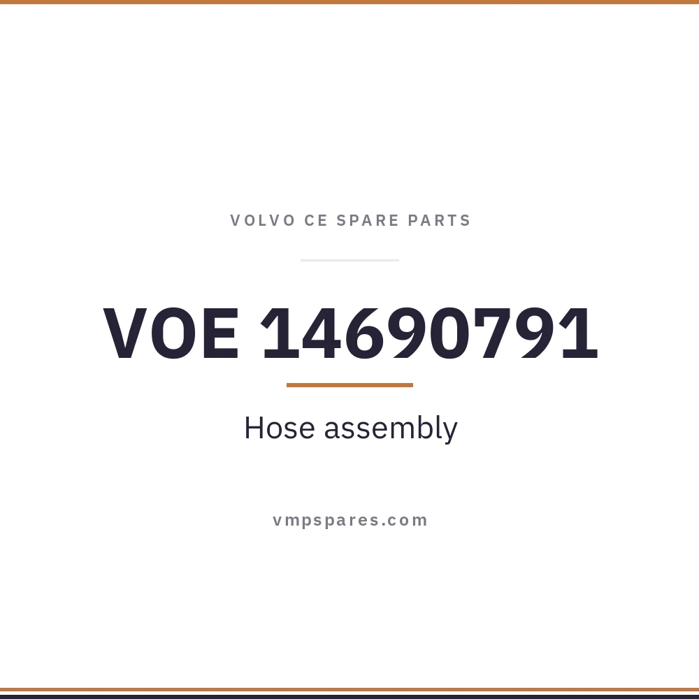 VOE 14690791 – Hose assembly