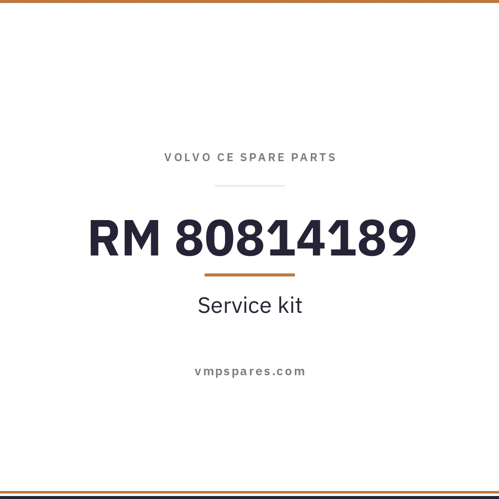 RM 80814189 – Service kit