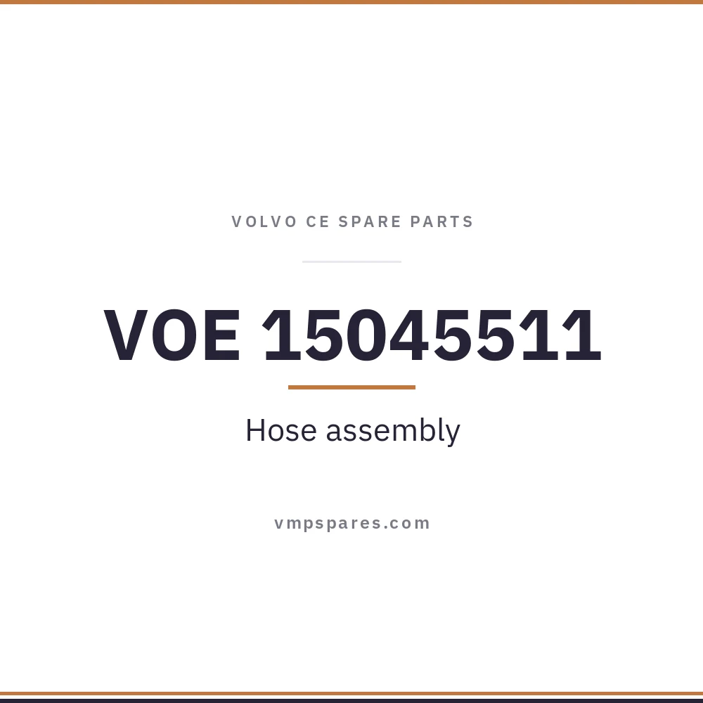 VOE 15045511 – Hose assembly