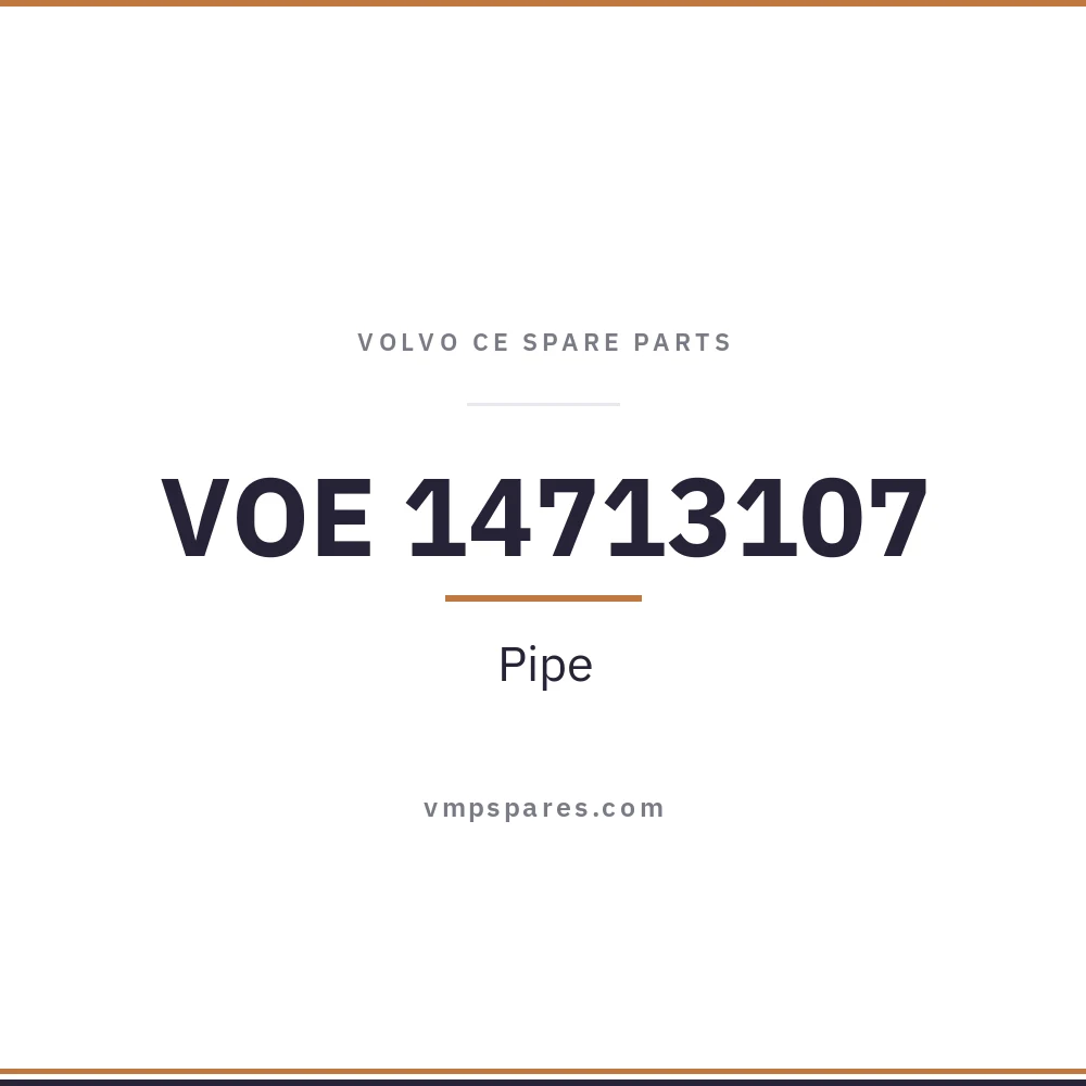 VOE 14713107 – Pipe