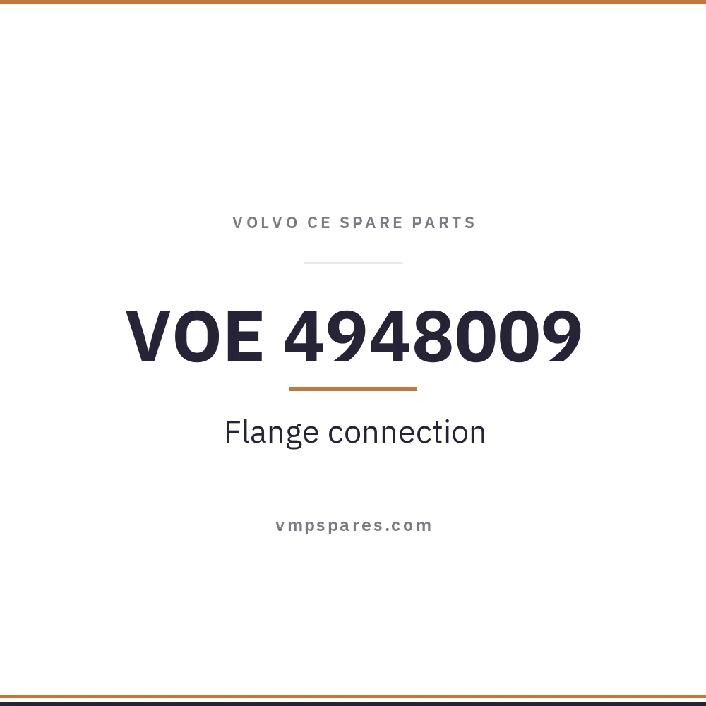 VOE 4948009 – Flange connection