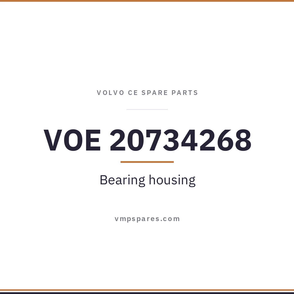 VOE 20734268 – Bearing housing