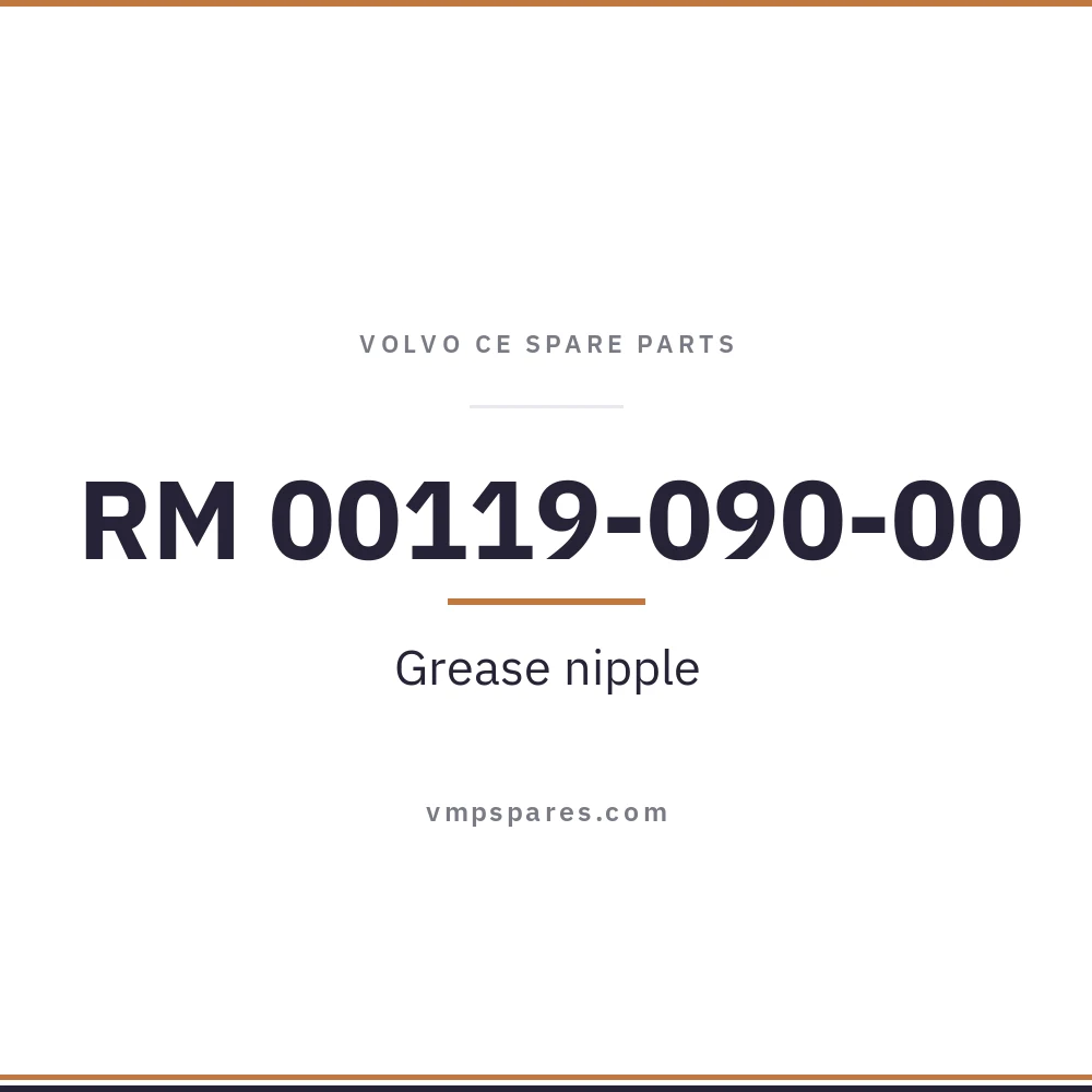 RM 00119-090-00 – Grease nipple