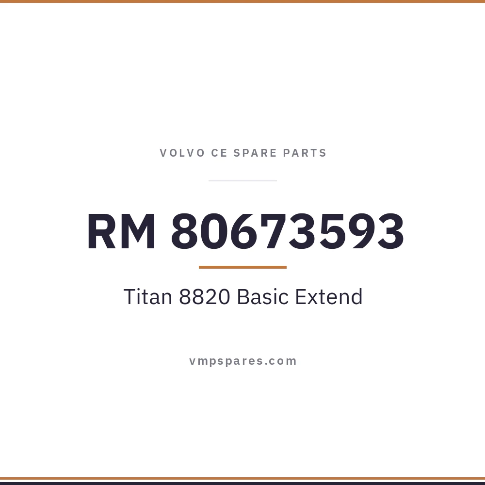 RM 80673593 – Titan 8820 Basic Extend