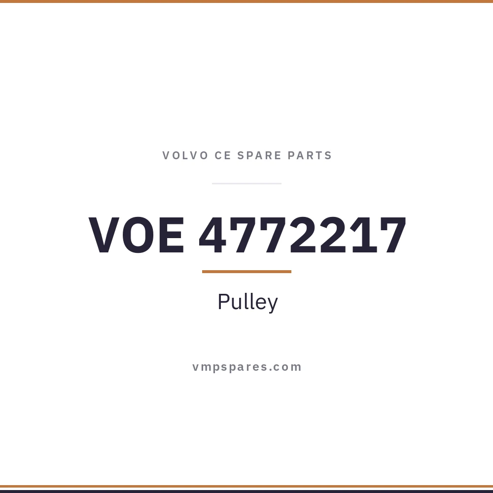 VOE 4772217 – Pulley