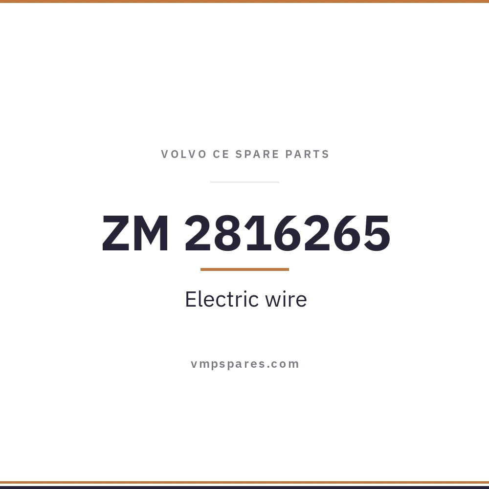 ZM 2816265 – Electric wire