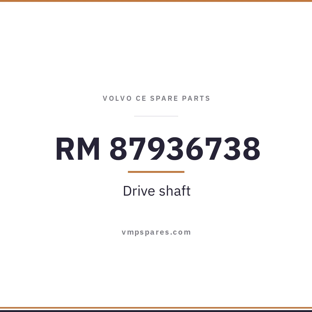 RM 87936738 – Drive shaft