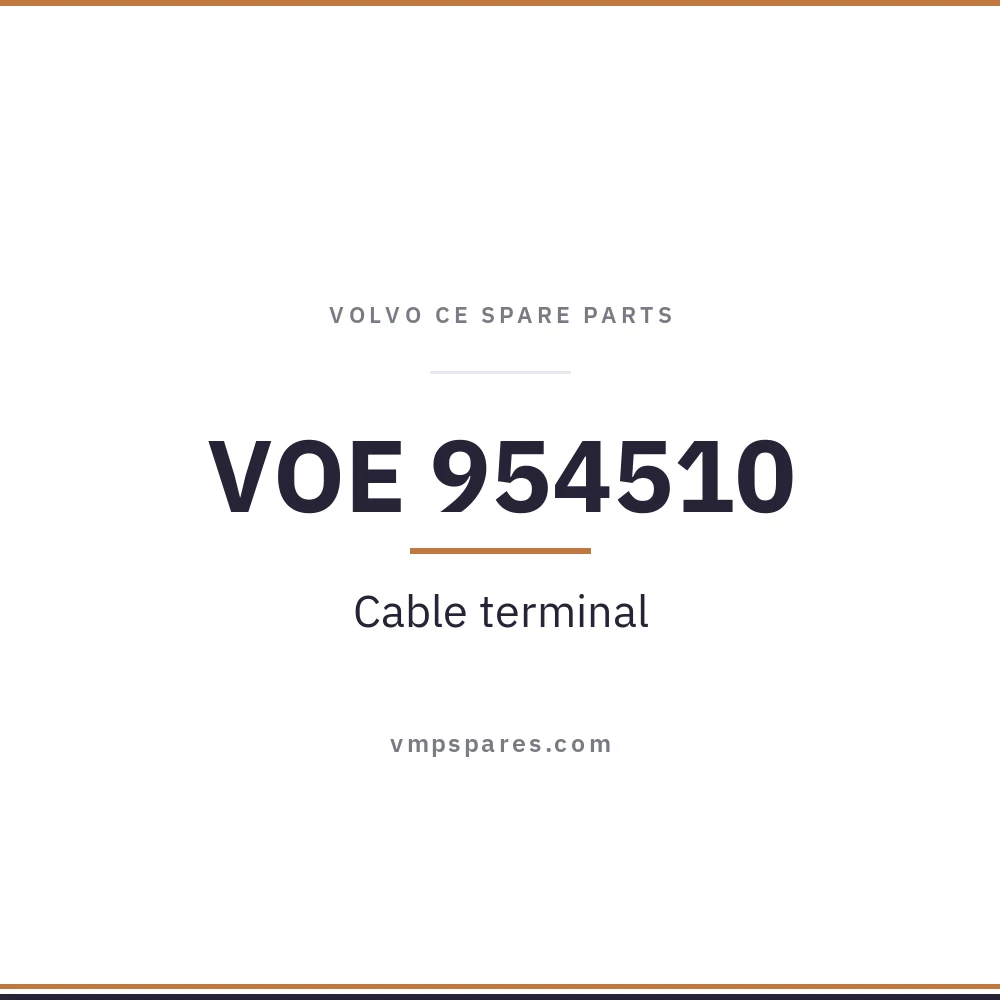 VOE 954510 – Cable terminal