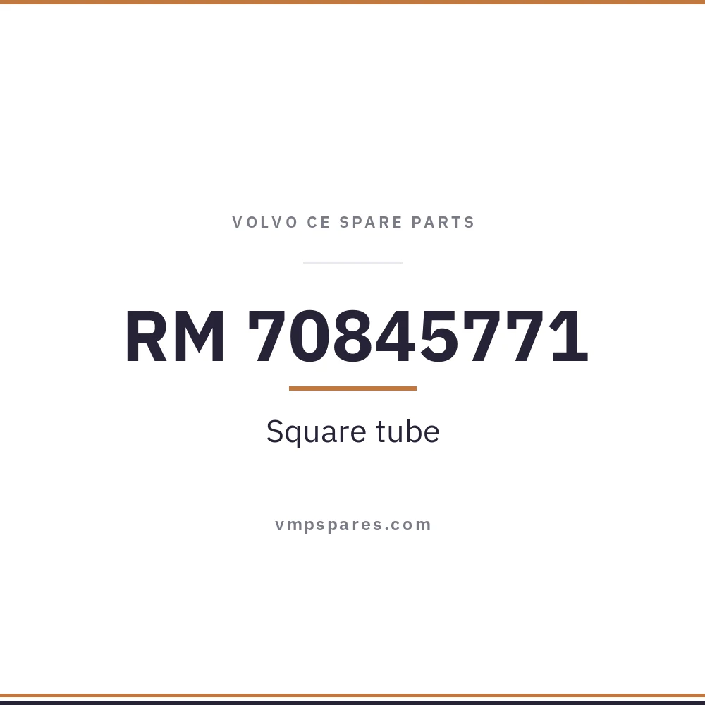 RM 70845771 – Square tube