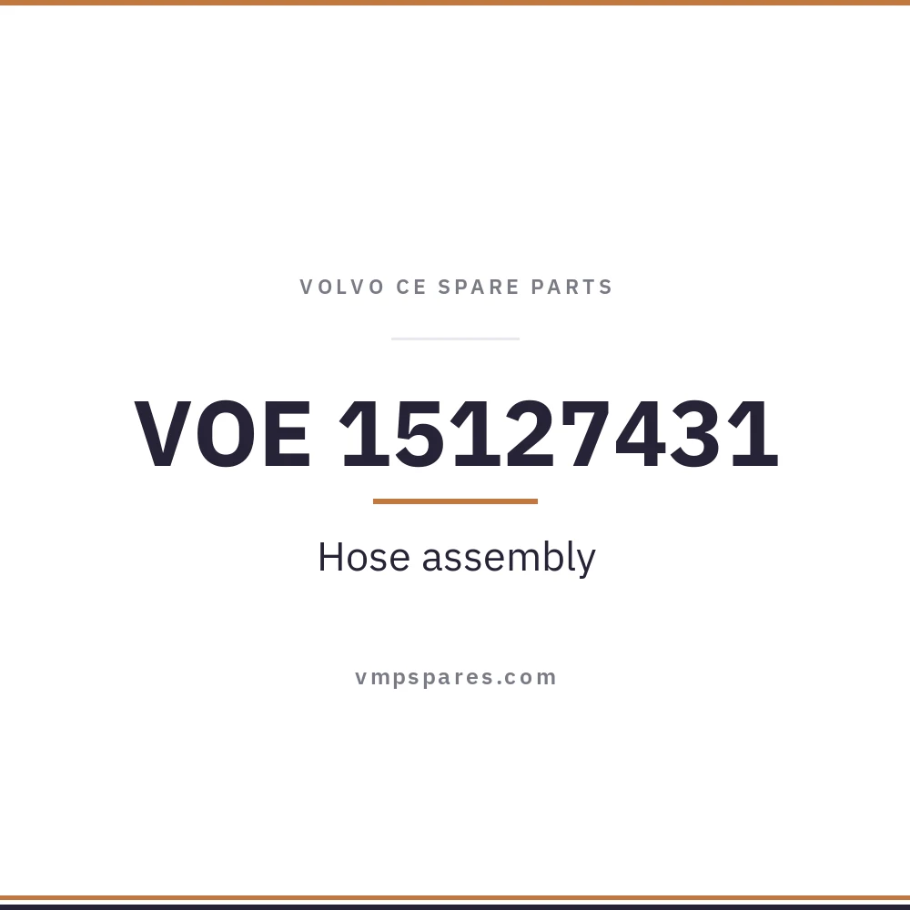 VOE 15127431 – Hose assembly