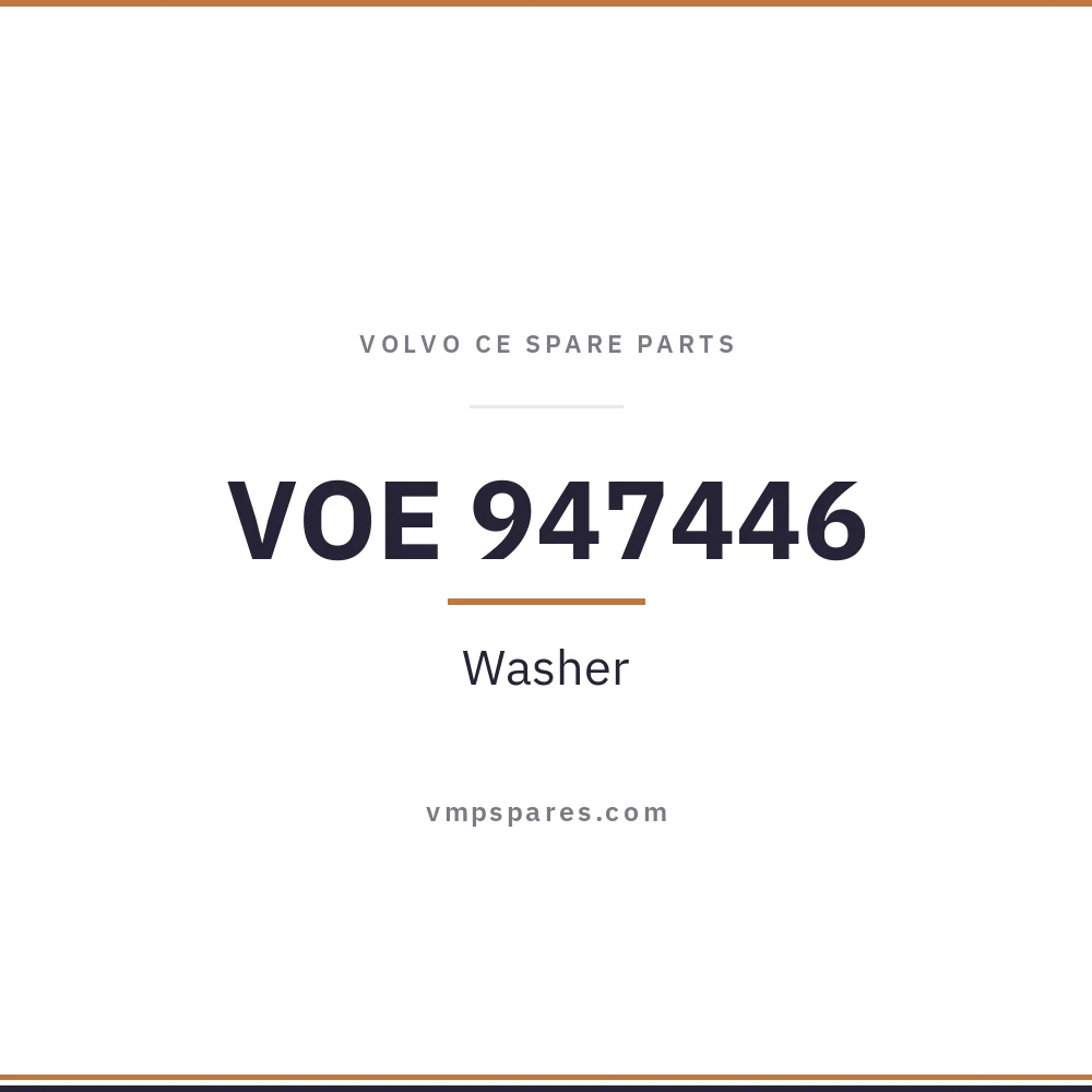 VOE 947446 – Washer