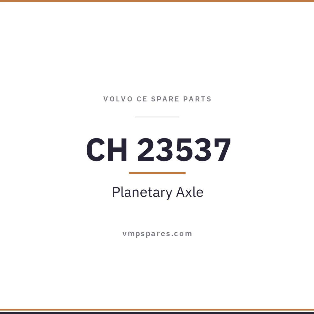 CH 23537 – Planetary Axle