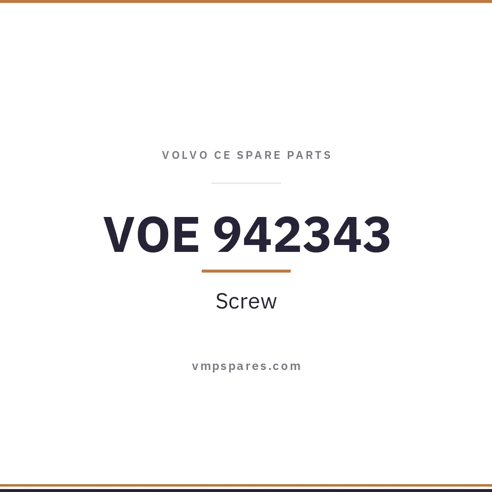 VOE 942343 – Screw