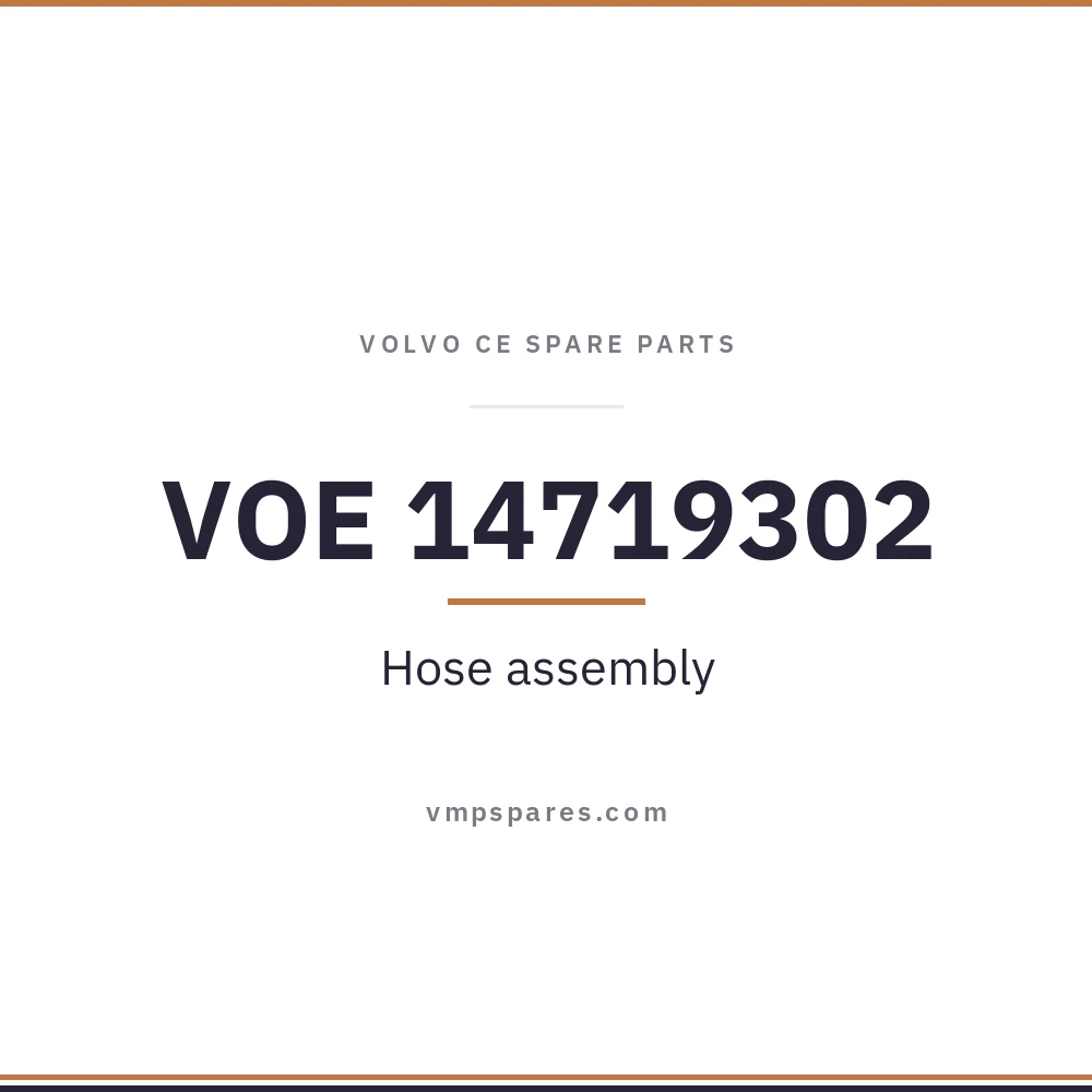 VOE 14719302 – Hose assembly
