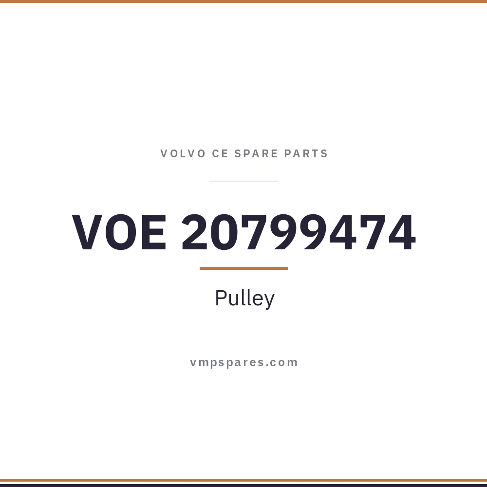 VOE 20799474 – Pulley