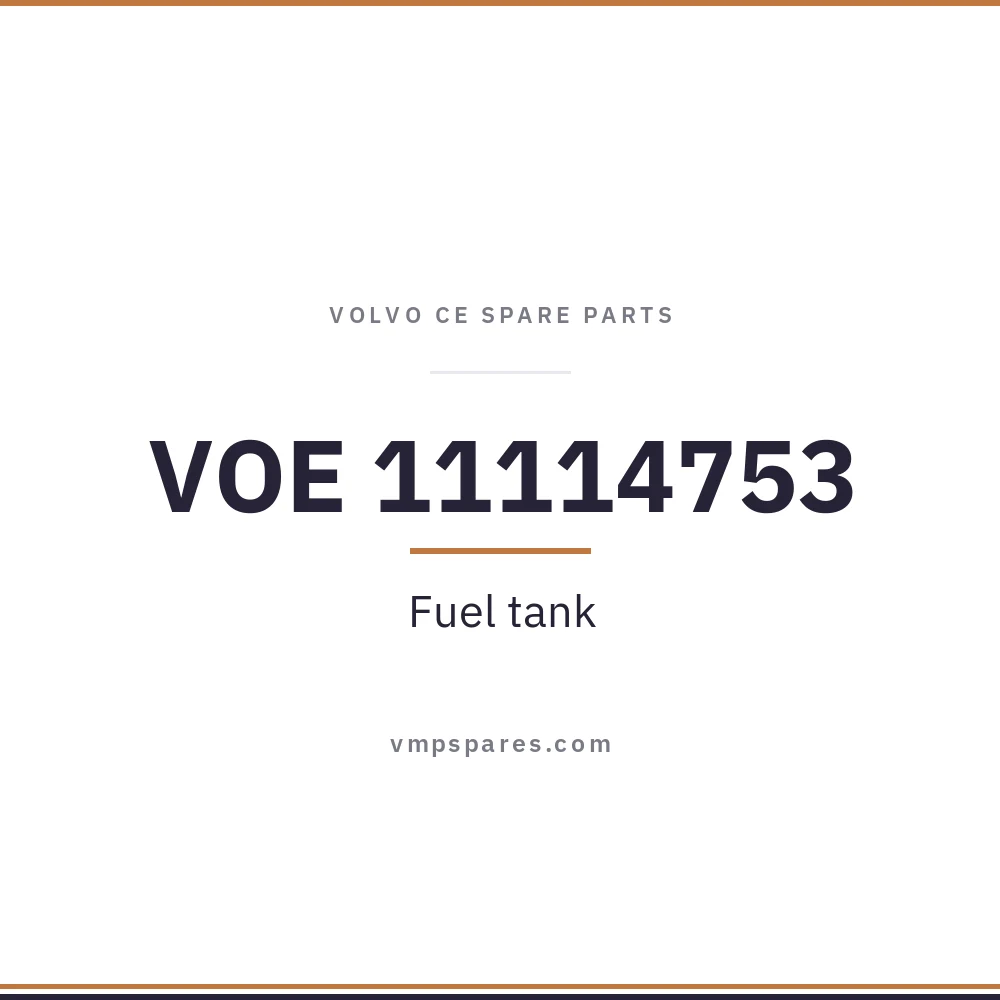 VOE 11114753 – Fuel tank
