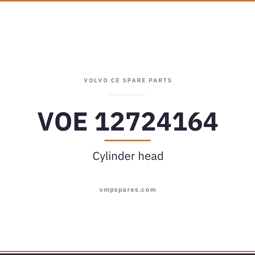 VOE 12724164 – Cylinder head