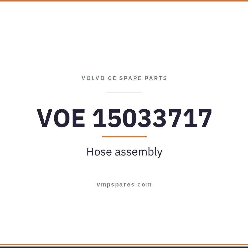 VOE 15033717 – Hose assembly