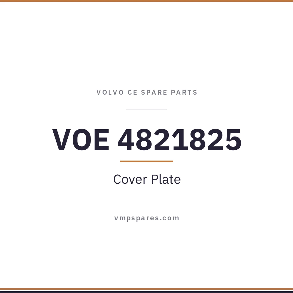 VOE 4821825 – Cover Plate