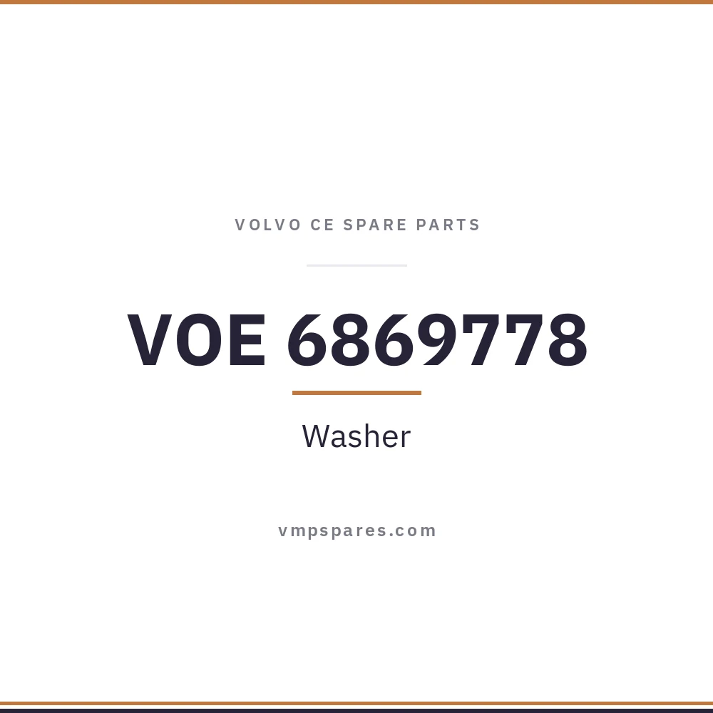VOE 6869778 – Washer