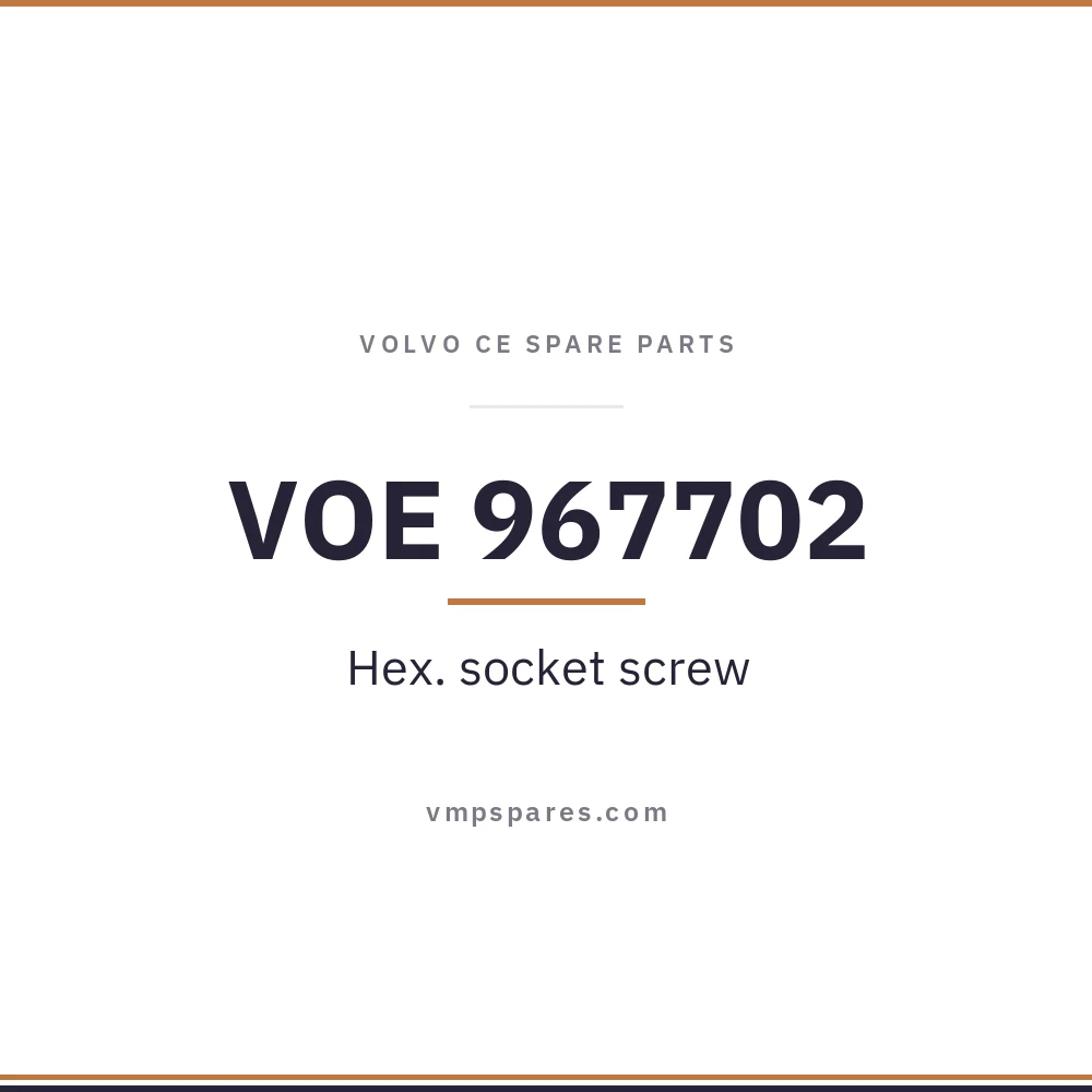 VOE 967702 – Hex. socket screw