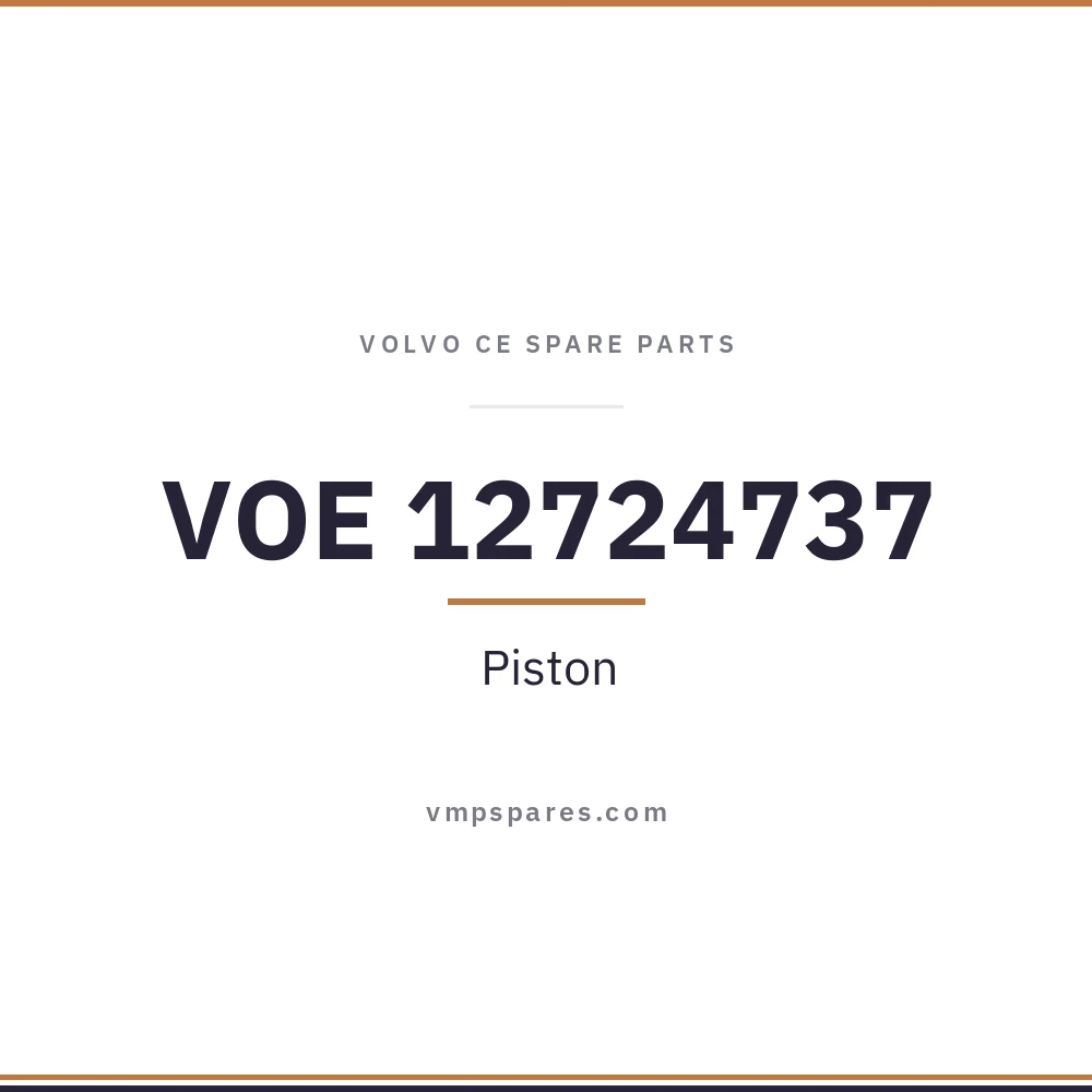 VOE 12724737 – Piston