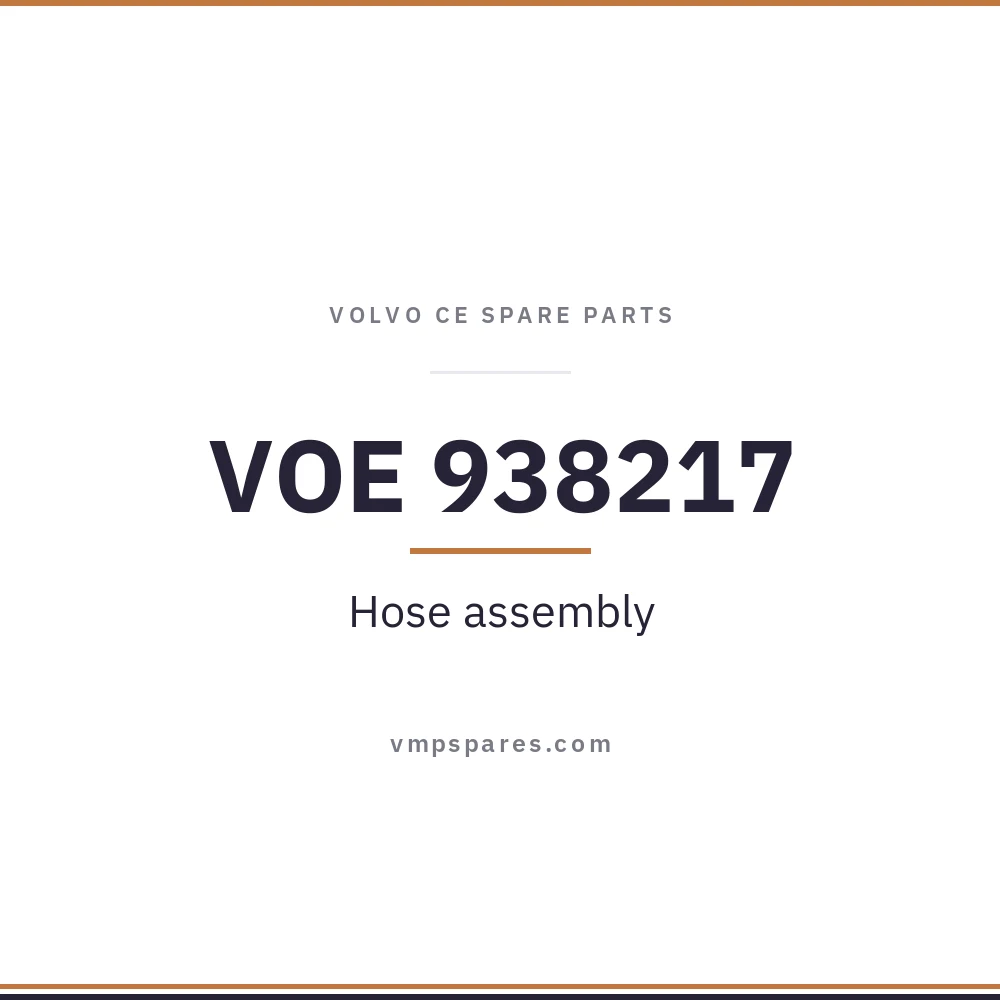 VOE 938217 – Hose assembly
