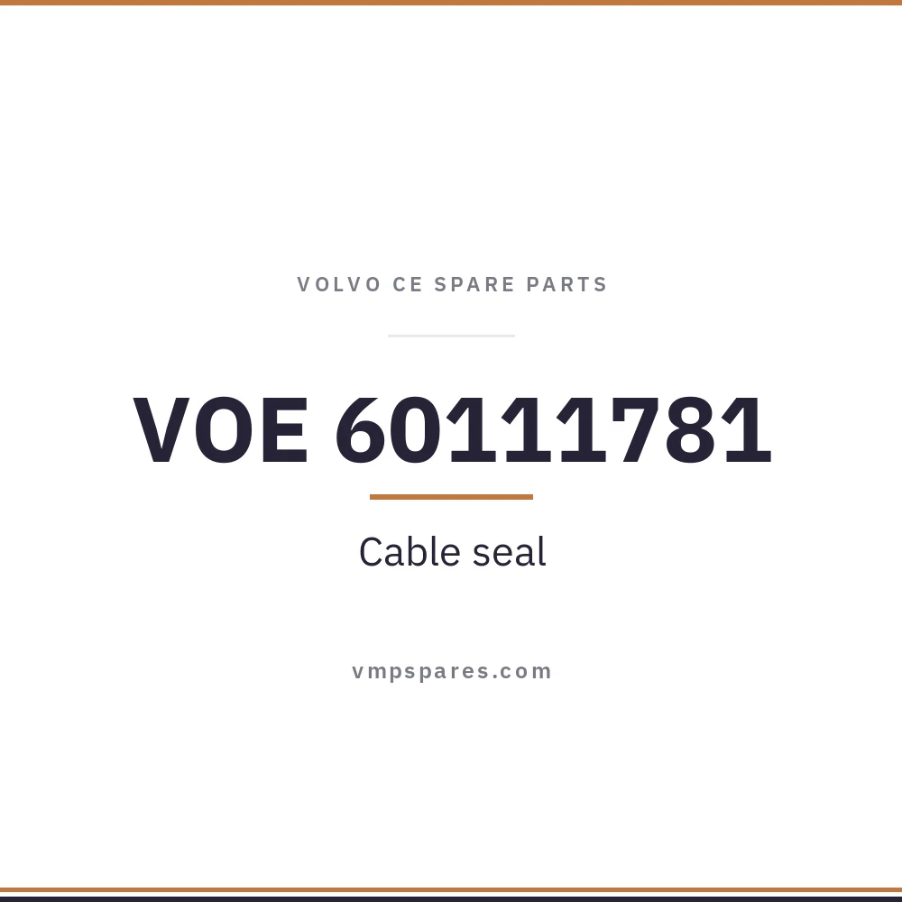 VOE 60111781 – Cable seal