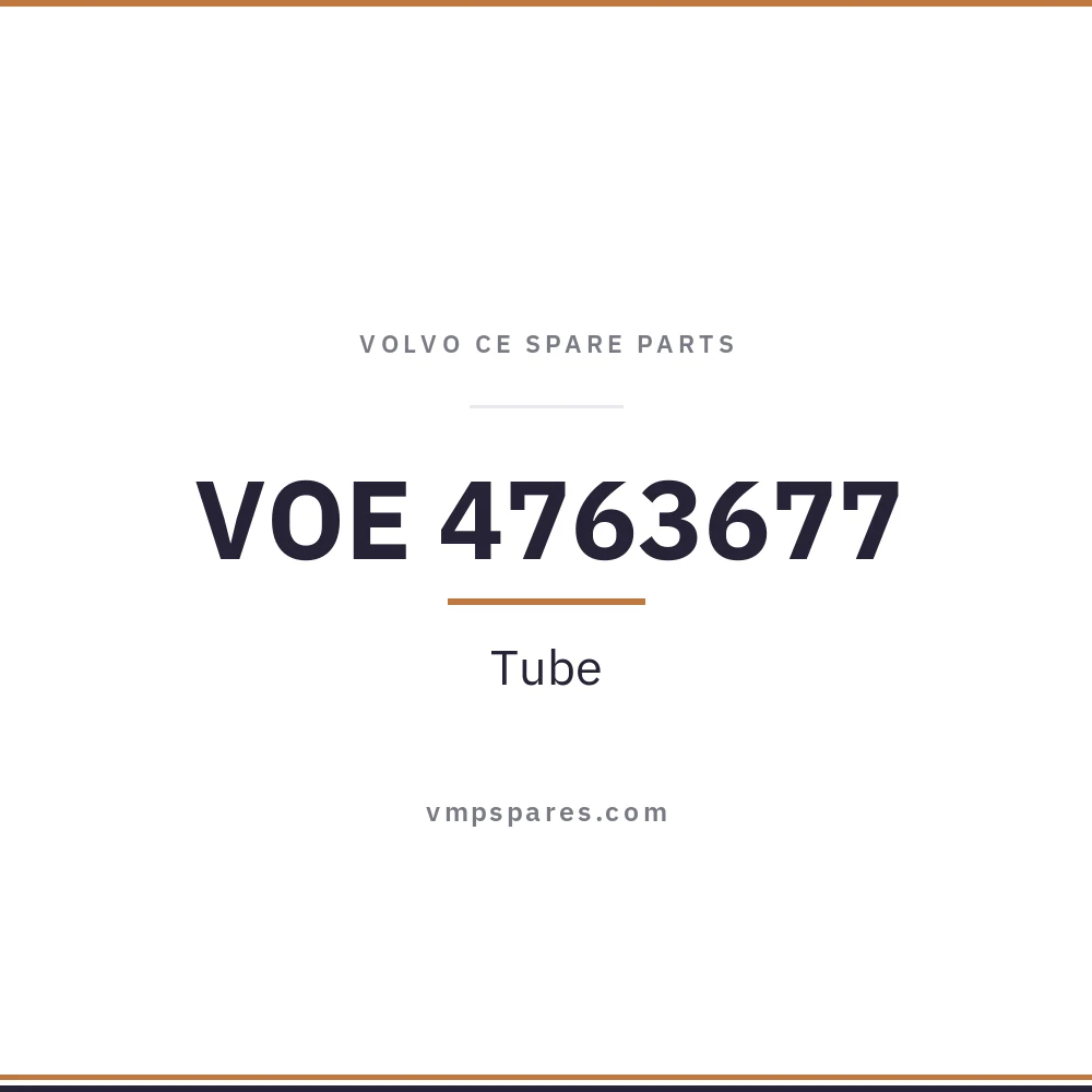 VOE 4763677 – Tube