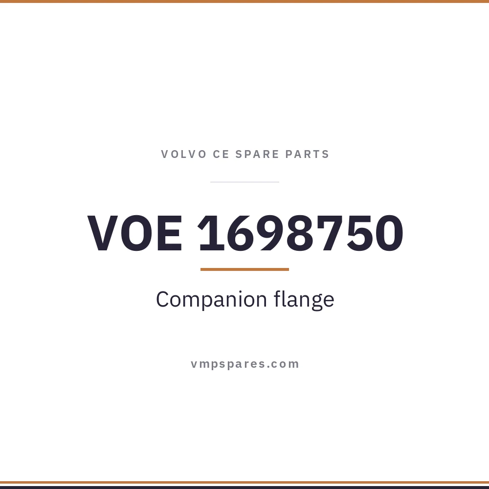 VOE 1698750 – Companion flange