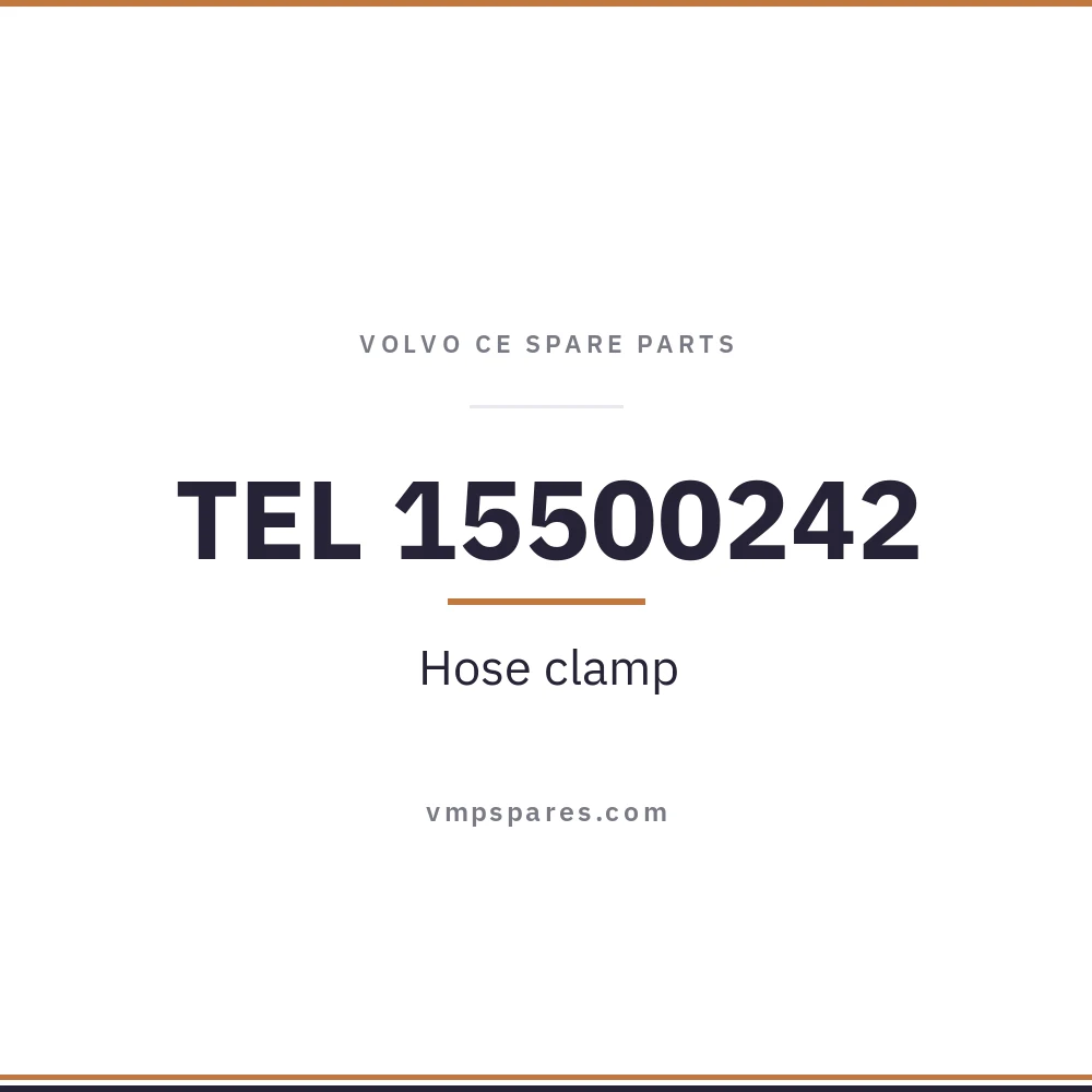 TEL 15500242 – Hose clamp