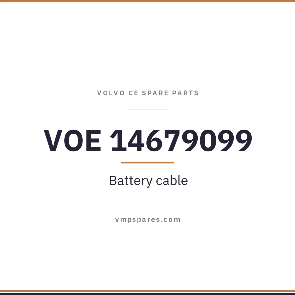 VOE 14679099 – Battery cable