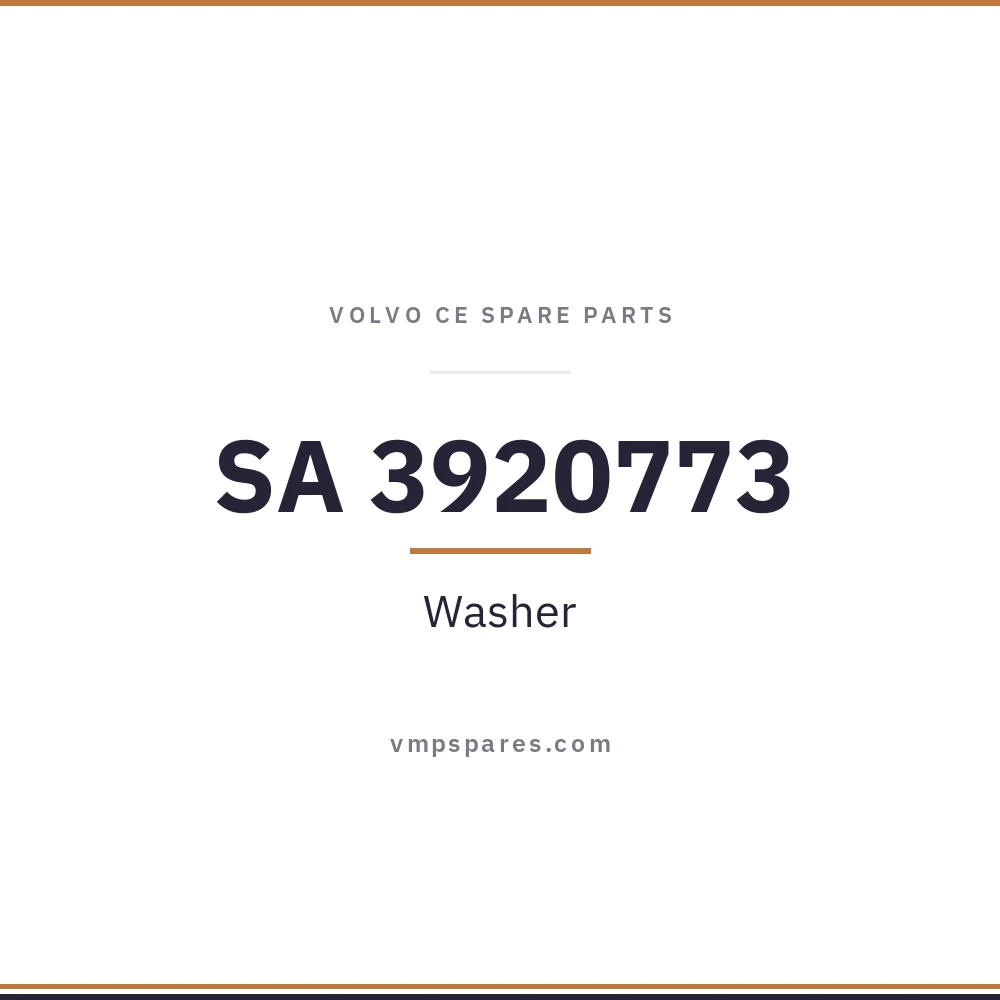 SA 3920773 – Washer