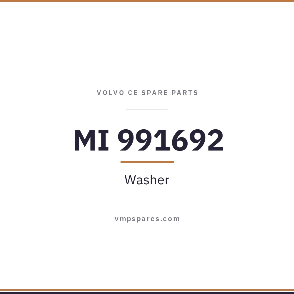 MI 991692 – Washer