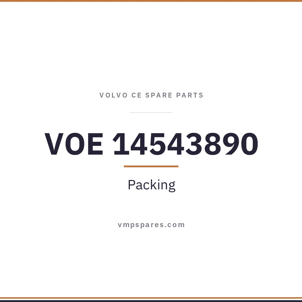 VOE 14543890 – Packing