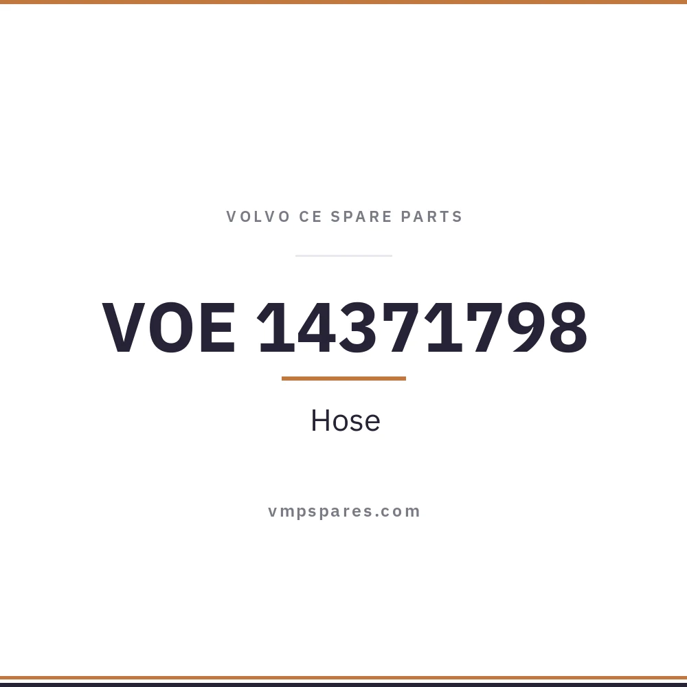 VOE 14371798 – Hose