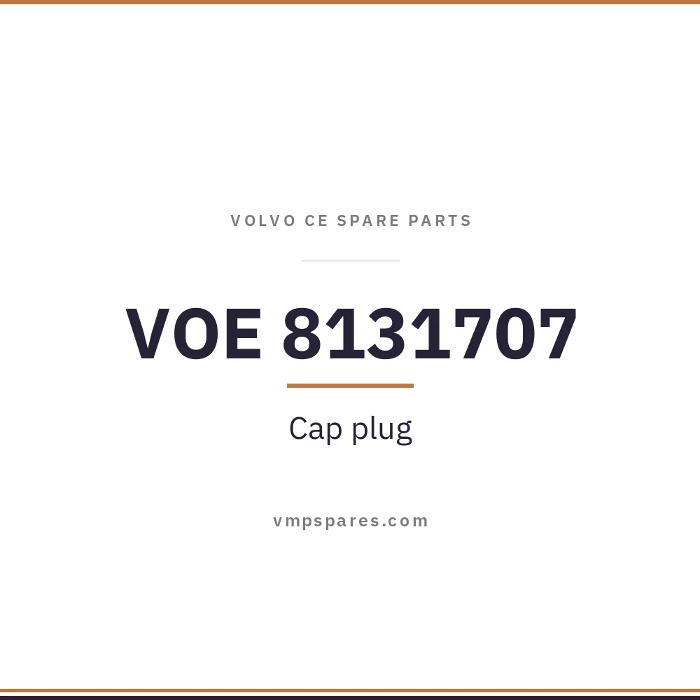 VOE 8131707 – Cap plug