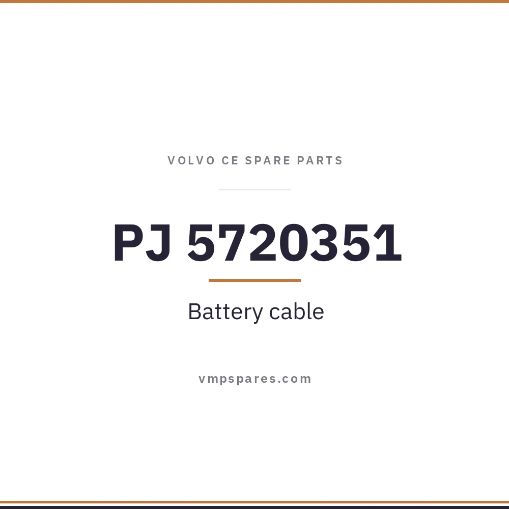 PJ 5720351 – Battery cable