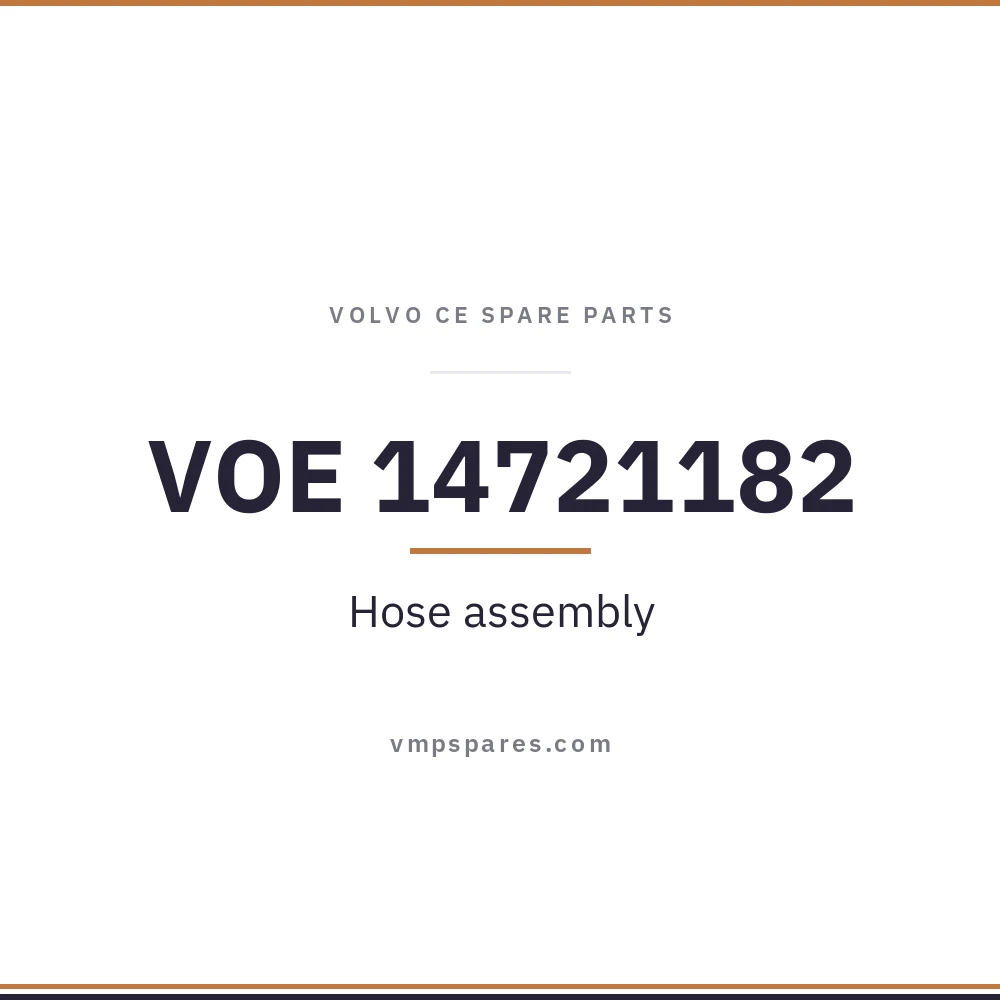 VOE 14721182 – Hose assembly