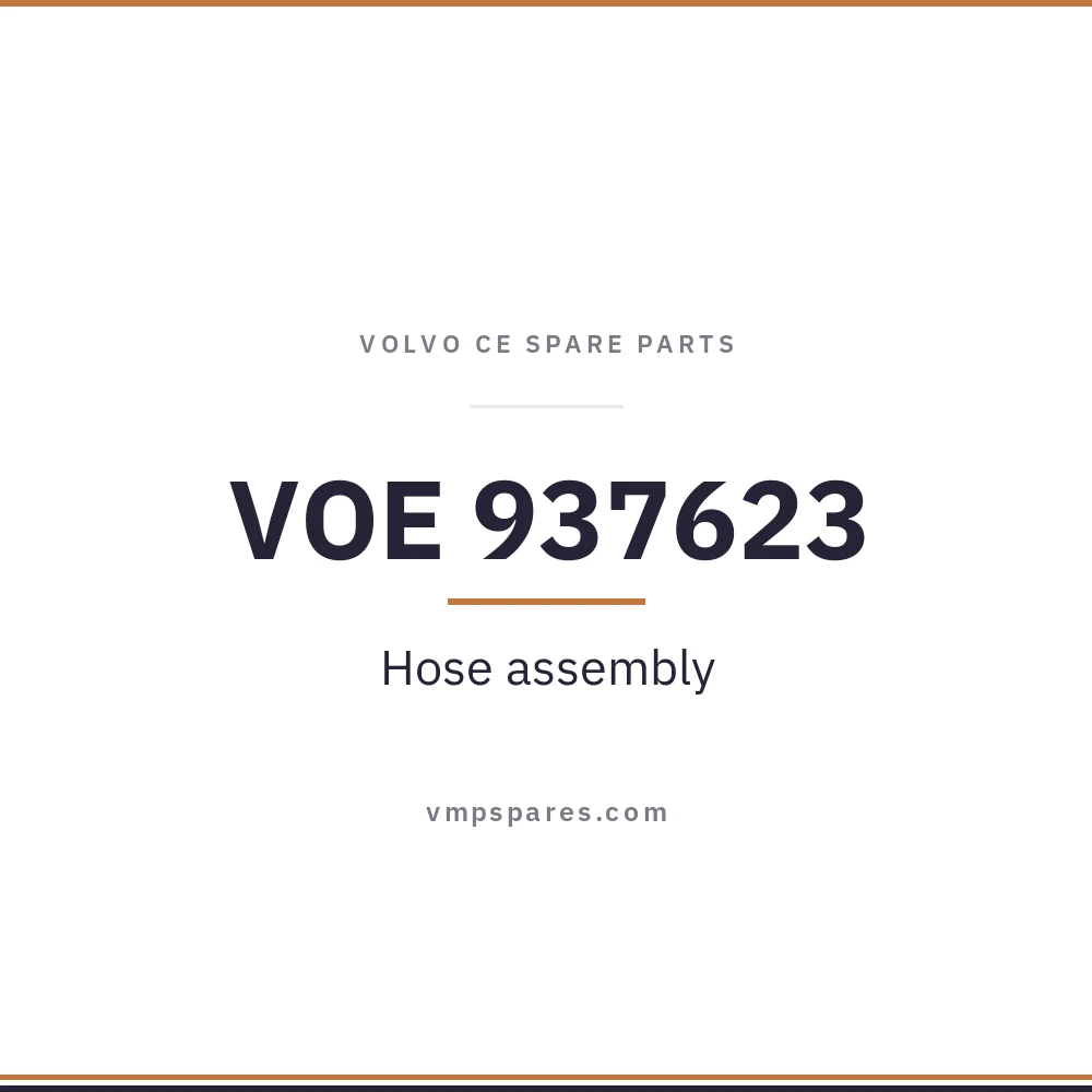 VOE 937623 – Hose assembly