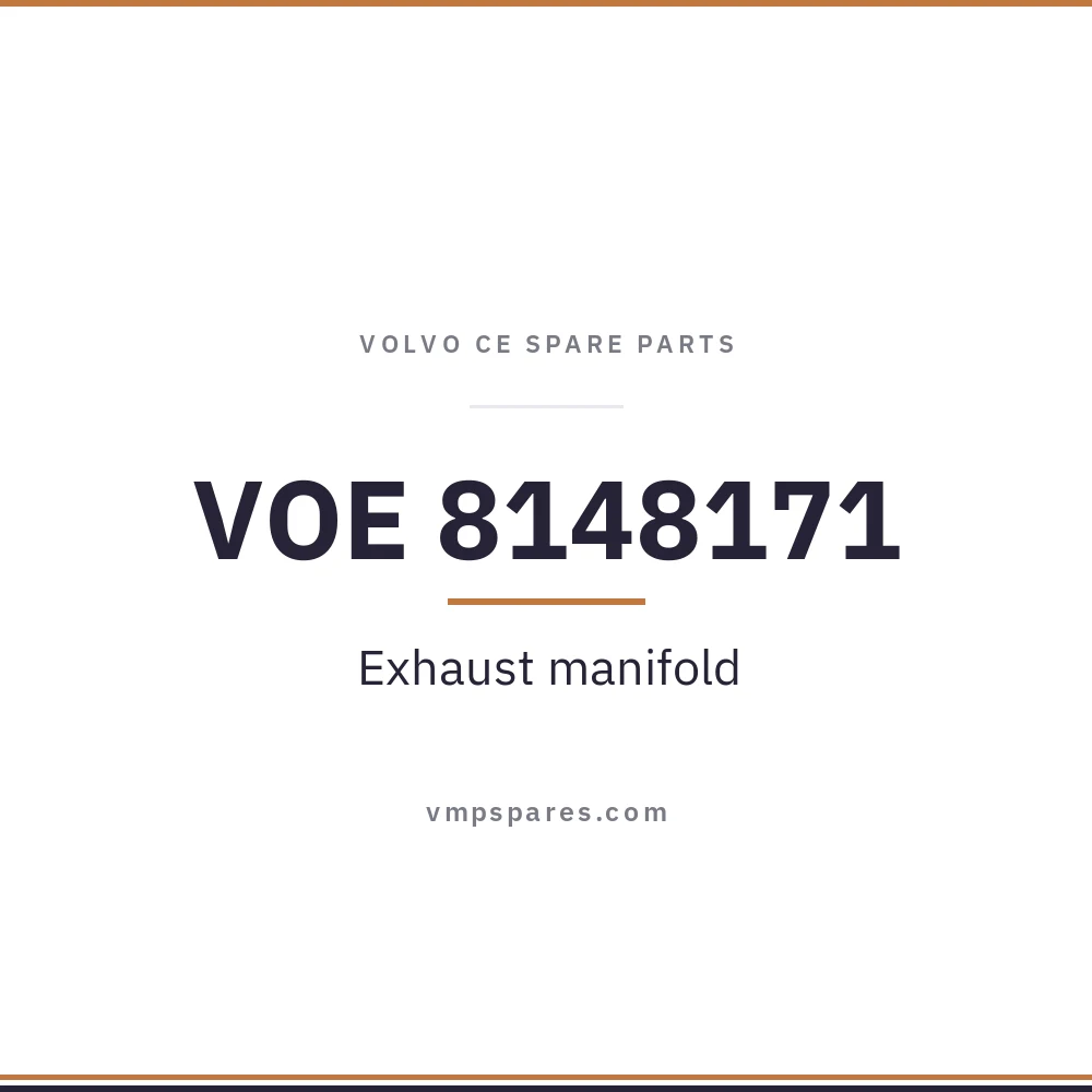 VOE 8148171 – Exhaust manifold