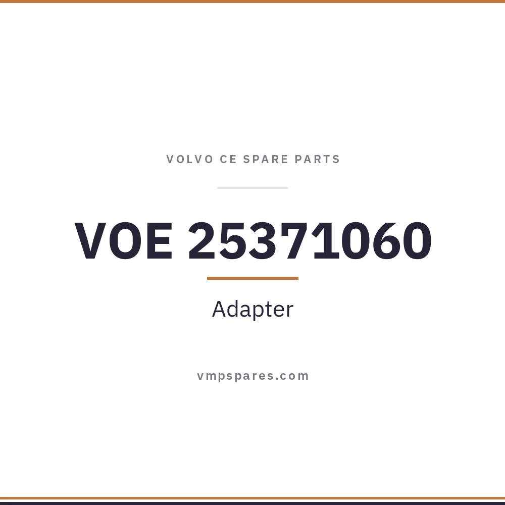 VOE 25371060 – Adapter
