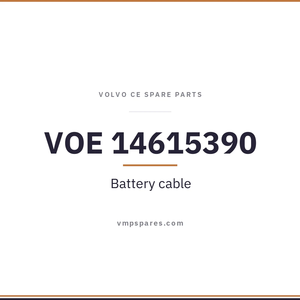 VOE 14615390 – Battery cable