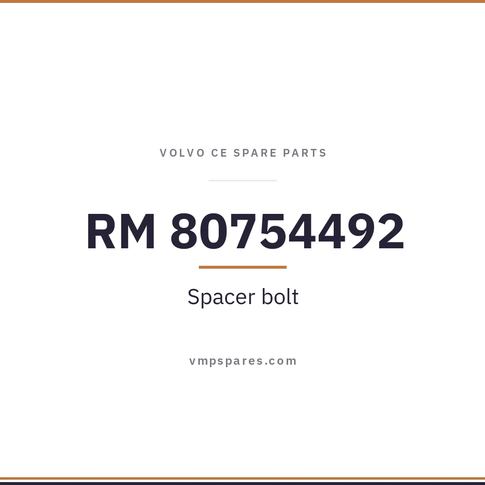 RM 80754492 – Spacer bolt