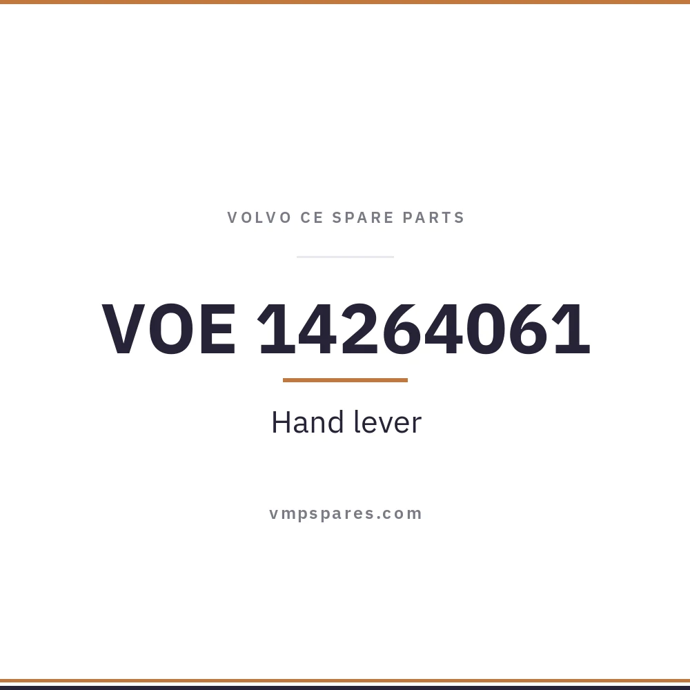 VOE 14264061 – Hand lever
