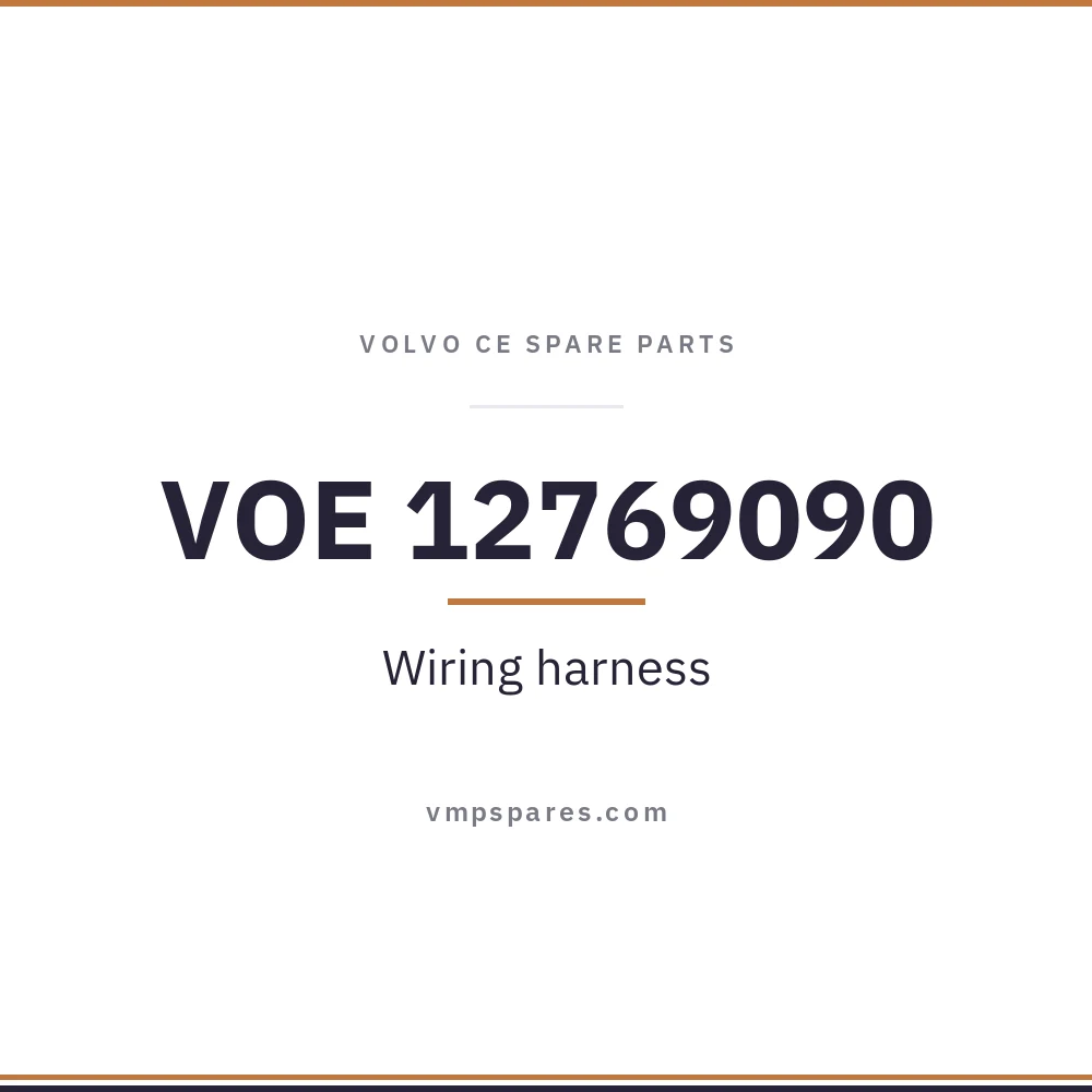VOE 12769090 – Wiring harness