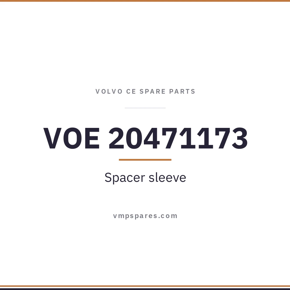 VOE 20471173 – Spacer sleeve