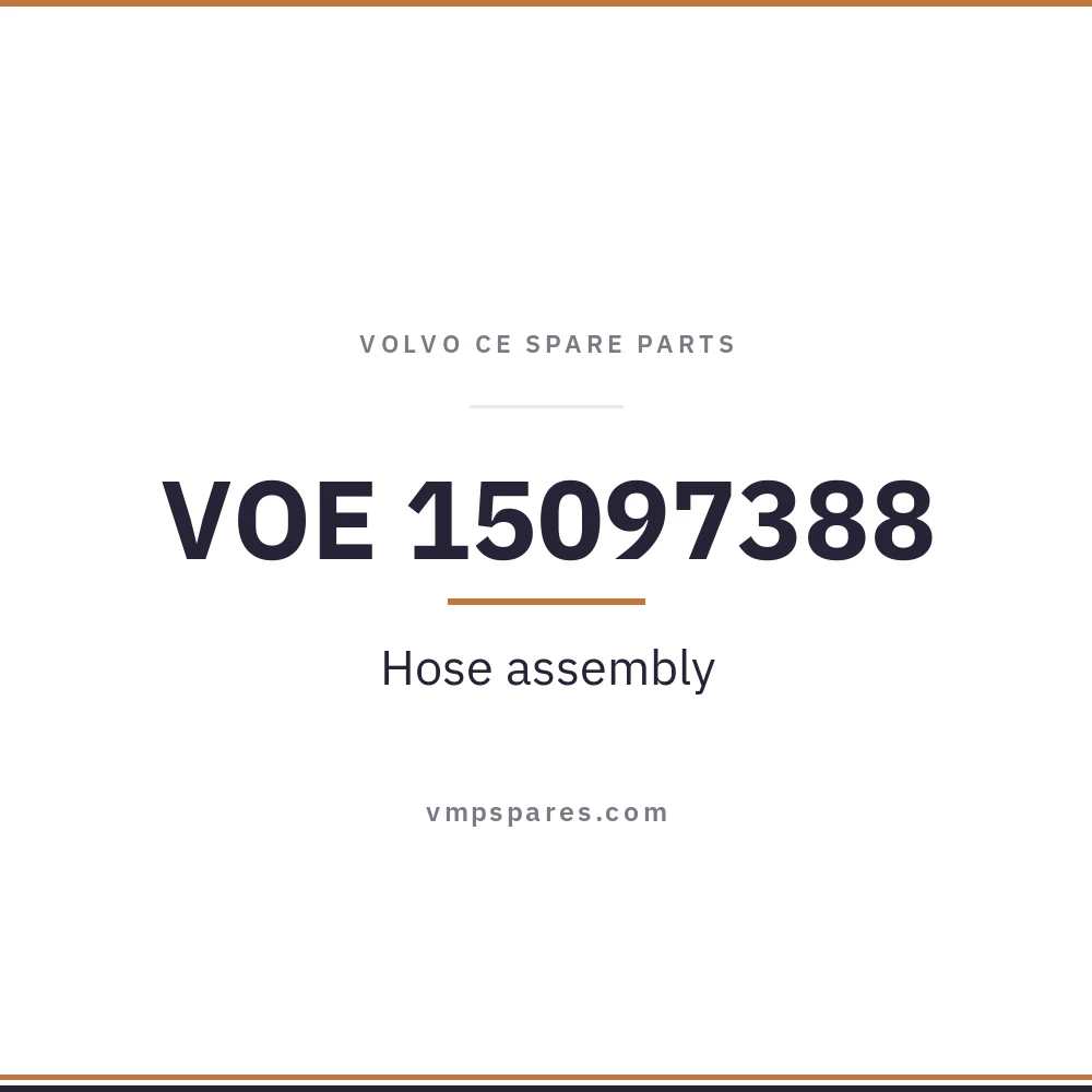 VOE 15097388 – Hose assembly