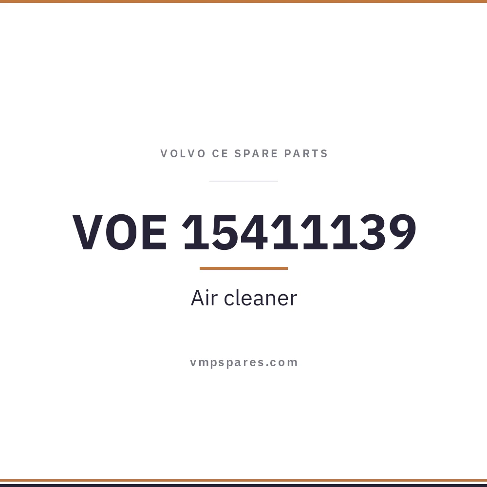 VOE 15411139 – Air cleaner